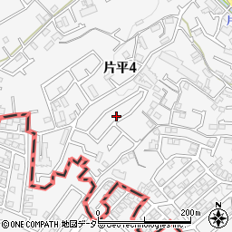 神奈川県川崎市麻生区片平4丁目9-30周辺の地図