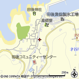 鳥取県岩美郡岩美町田後97周辺の地図