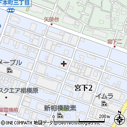 岡本倉庫周辺の地図