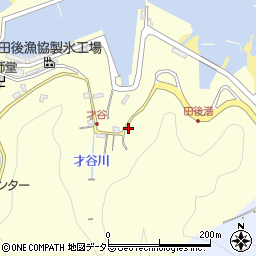 鳥取県岩美郡岩美町田後7周辺の地図