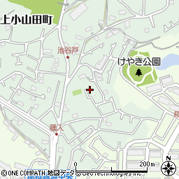 東京都町田市上小山田町465-28周辺の地図