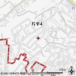 神奈川県川崎市麻生区片平4丁目9-31周辺の地図