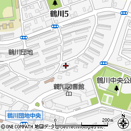 公団鶴川団地５－１－１０周辺の地図