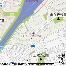 神奈川県川崎市宮前区けやき平周辺の地図