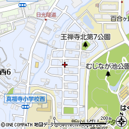 神奈川県川崎市麻生区王禅寺西5丁目周辺の地図