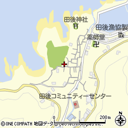 鳥取県岩美郡岩美町田後372周辺の地図