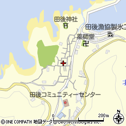 鳥取県岩美郡岩美町田後383周辺の地図