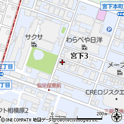 綜合銘板工業周辺の地図