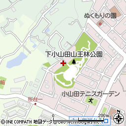 東京都町田市下小山田町2762-4周辺の地図