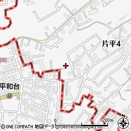 神奈川県川崎市麻生区片平4丁目19-15周辺の地図
