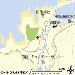 鳥取県岩美郡岩美町田後373周辺の地図