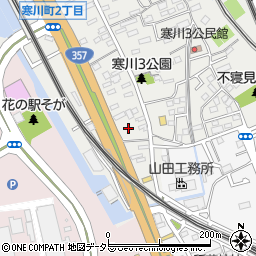 千葉県千葉市中央区寒川町3丁目75周辺の地図