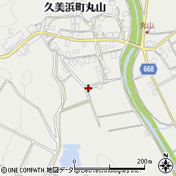 京都府京丹後市久美浜町丸山167周辺の地図