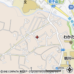 東京都町田市野津田町1368周辺の地図