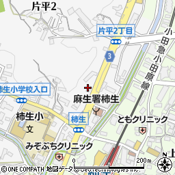 カーセブン　新百合ケ丘店周辺の地図