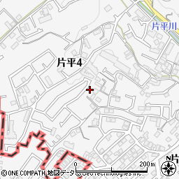 神奈川県川崎市麻生区片平4丁目9-27-1周辺の地図