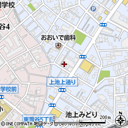 株式会社イースマイル　東京本社周辺の地図