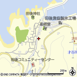 鳥取県岩美郡岩美町田後93周辺の地図