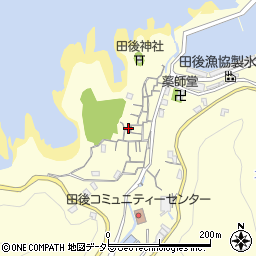 鳥取県岩美郡岩美町田後389周辺の地図