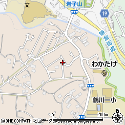 東京都町田市野津田町1372-15周辺の地図