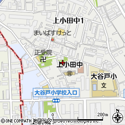 上小田中第4公園周辺の地図