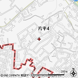 神奈川県川崎市麻生区片平4丁目23-7-3周辺の地図