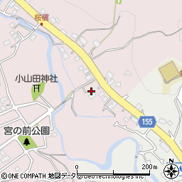 東京都町田市下小山田町61周辺の地図