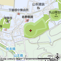 銚子塚古墳周辺の地図