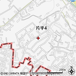 神奈川県川崎市麻生区片平4丁目23-7-2周辺の地図