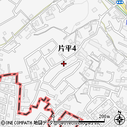神奈川県川崎市麻生区片平4丁目23-7周辺の地図