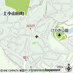 東京都町田市上小山田町465-3周辺の地図