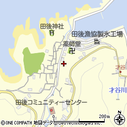 鳥取県岩美郡岩美町田後86周辺の地図