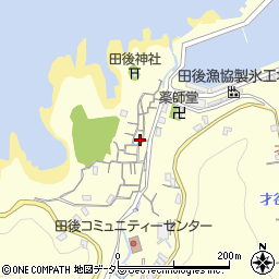 鳥取県岩美郡岩美町田後423周辺の地図