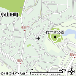 東京都町田市上小山田町471周辺の地図