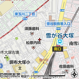 東京都大田区雪谷大塚町6-9周辺の地図