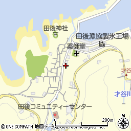 鳥取県岩美郡岩美町田後88周辺の地図