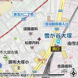 東京都大田区雪谷大塚町6-5周辺の地図
