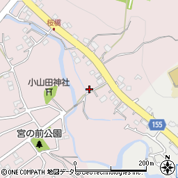 東京都町田市下小山田町89周辺の地図