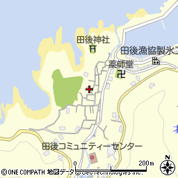 鳥取県岩美郡岩美町田後437周辺の地図