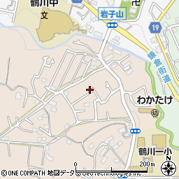 東京都町田市野津田町1372-9周辺の地図