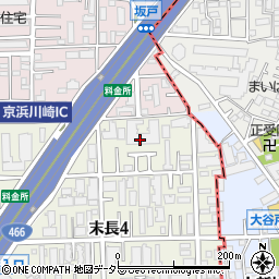 パークハウス武蔵新城ソレイユテラス　管理事務所周辺の地図