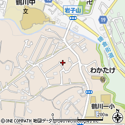 東京都町田市野津田町1372-6周辺の地図