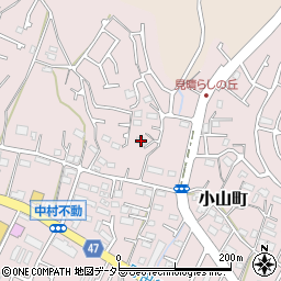 東京都町田市小山町557周辺の地図