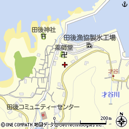 鳥取県岩美郡岩美町田後周辺の地図