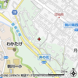 東京都町田市大蔵町1589周辺の地図