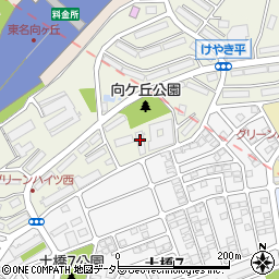 神奈川県川崎市宮前区けやき平7周辺の地図
