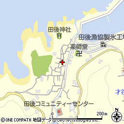 鳥取県岩美郡岩美町田後417周辺の地図