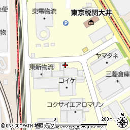 株式会社シンコー　東京港事業所周辺の地図
