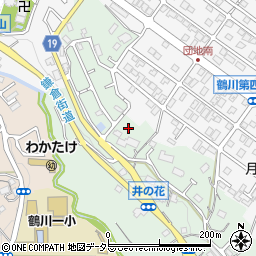 東京都町田市大蔵町1591周辺の地図