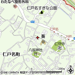 千葉県千葉市中央区仁戸名町221周辺の地図